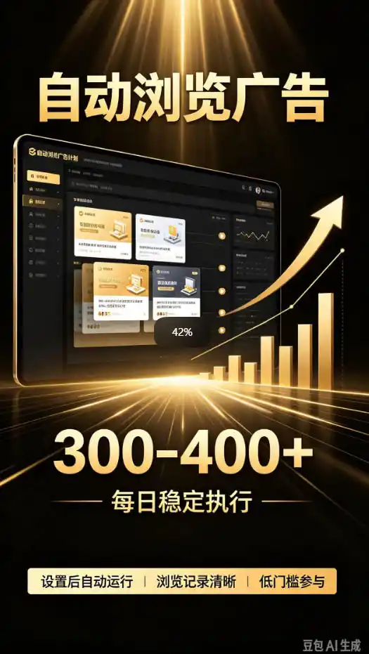 自动浏览广告计划，0门槛副业，日入300-400，躺賺稳定风口项目，无需人工操作，解放双手【揭秘】-资源联盟