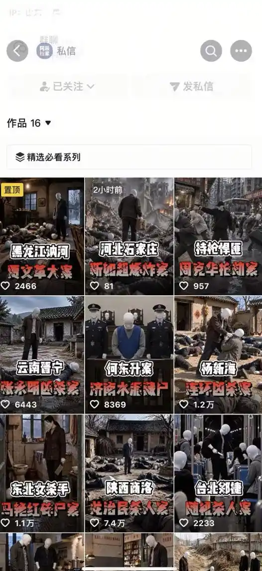 抖音8W粉丝博主的AI纪实大案还原教学,新人也能做出百W播放的悬疑内容,抓住AI风口红利,用AI讲好每一个真实故事(更新1014)