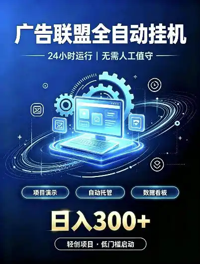 广告联盟全自动挂G，24小时自动运行，无需人工值守，日收200－500+【揭秘】-资源联盟